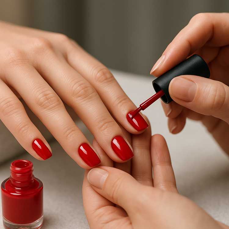 Обезжиривание ногтей