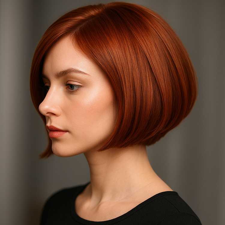 Прямые волосы и стайлинг